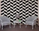 Chevron Seamless Pattern Decal Vinyl Modern Decals
